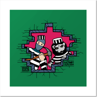 Jailbird Ninja Posters and Art